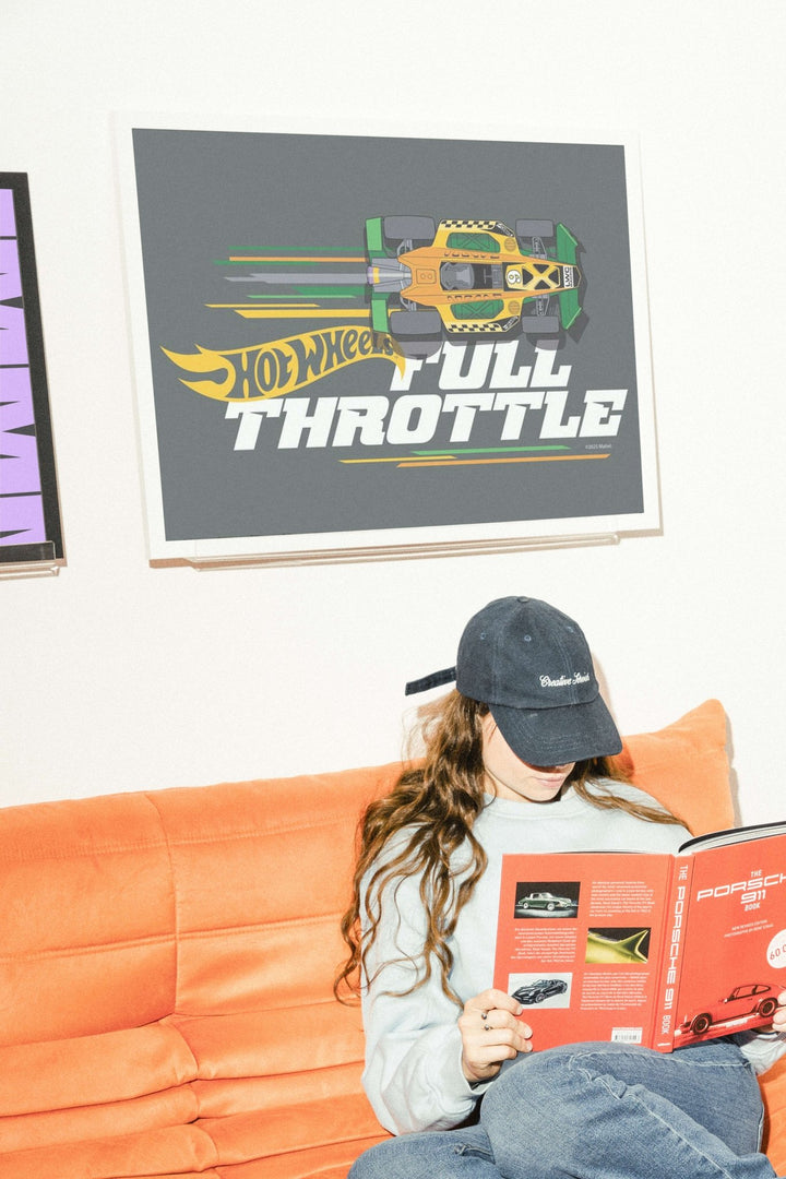 Hot Wheels Full Throttle Landscape Print wall - art - picture - poster