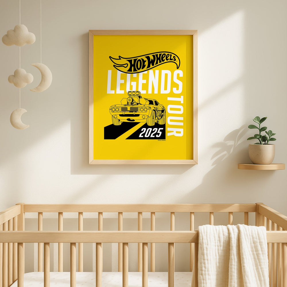 Hot Wheels Legends Tour 2025 Wall Art Print wall - art - picture - poster