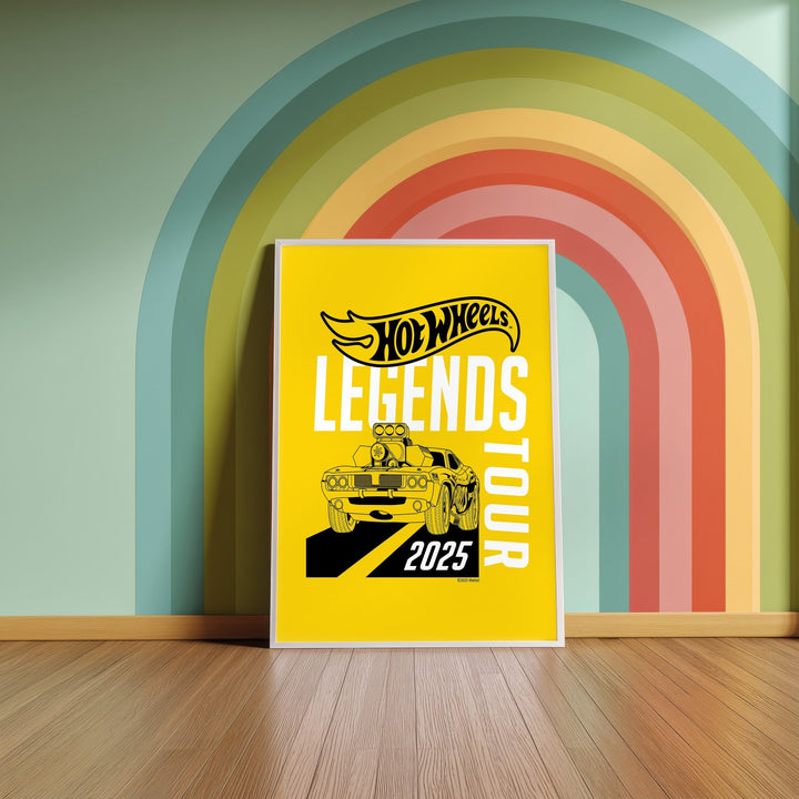 Hot Wheels Legends Tour 2025 Wall Art Print wall - art - picture - poster