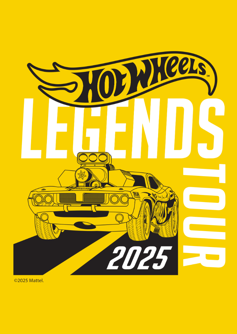 Hot Wheels Legends Tour 2025 Wall Art Print