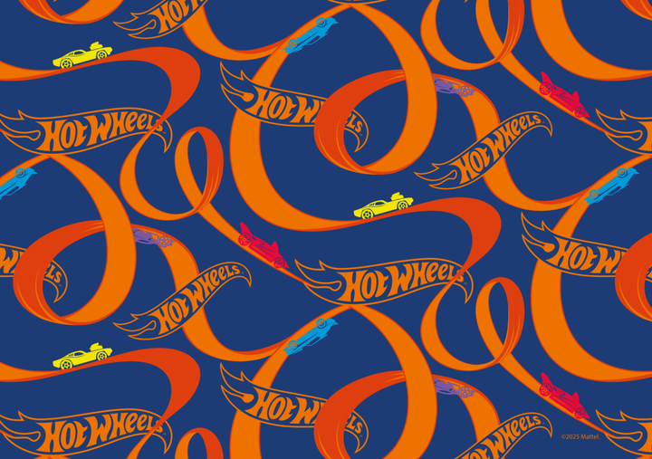 Hot Wheels Loop Logo Wall Art Print frame