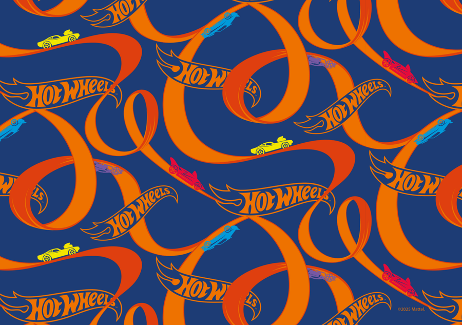 Hot Wheels Loop Logo Wall Art Print