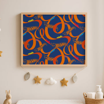 Hot Wheels Loop Logo Wall Art Print wall - art - picture - poster