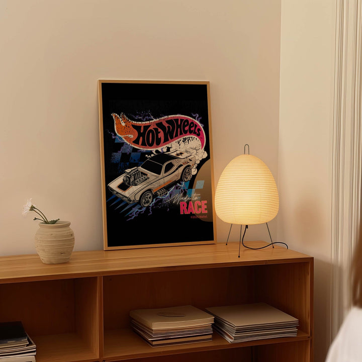 Hot Wheels Made to Race Wall Art Print wall - art - picture - poster