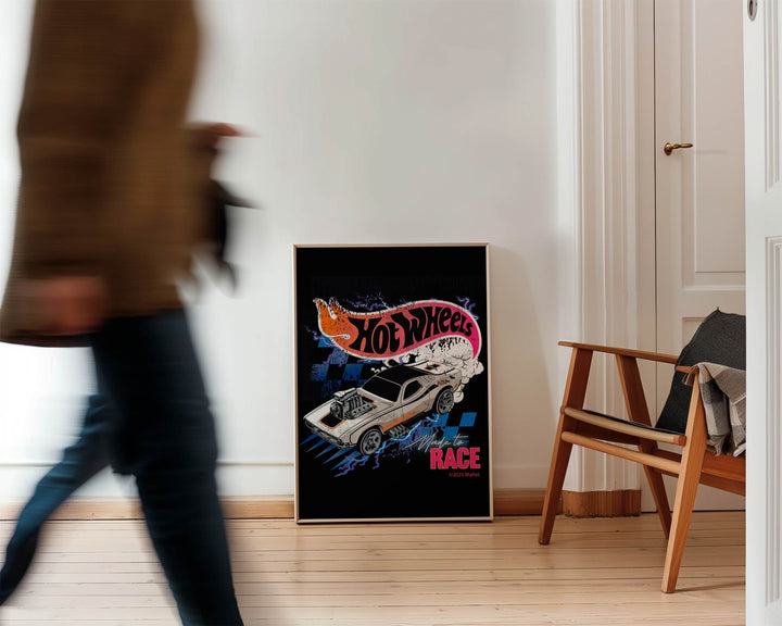 Hot Wheels Made to Race Wall Art Print wall - art - picture - poster