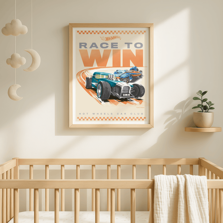 Hot Wheels Painted Tracks Race to Win Poster wall - art - picture - poster