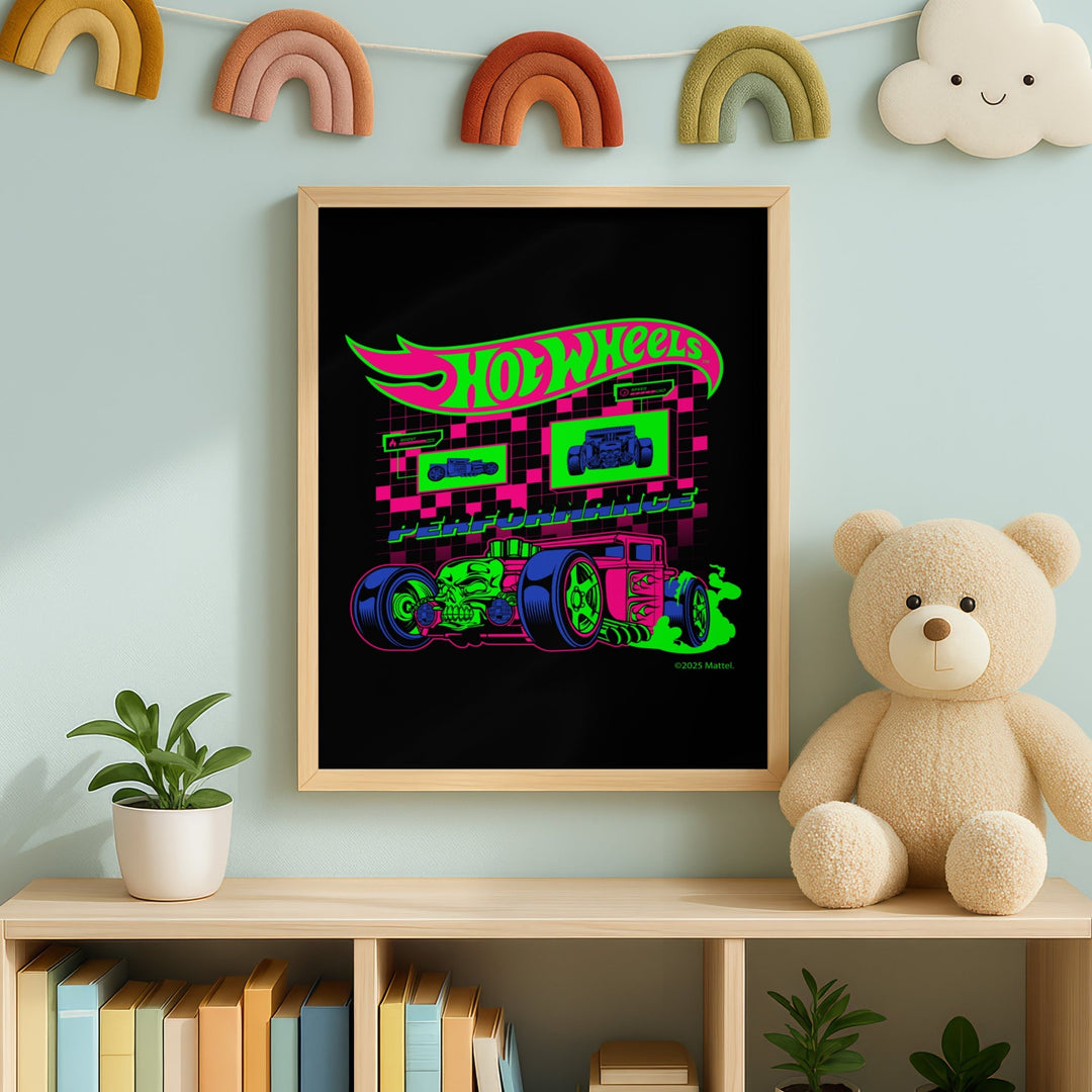 Hot Wheels Performance Print wall - art - picture - poster