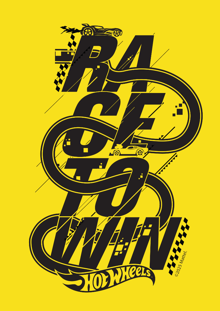 Hot Wheels Race To Win Print Poster frame