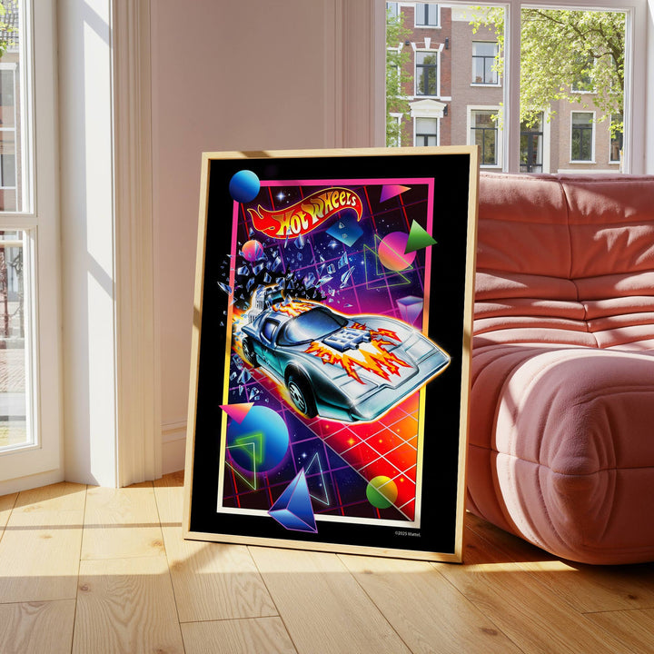Hot Wheels Retro Wall Art Print wall - art - picture - poster