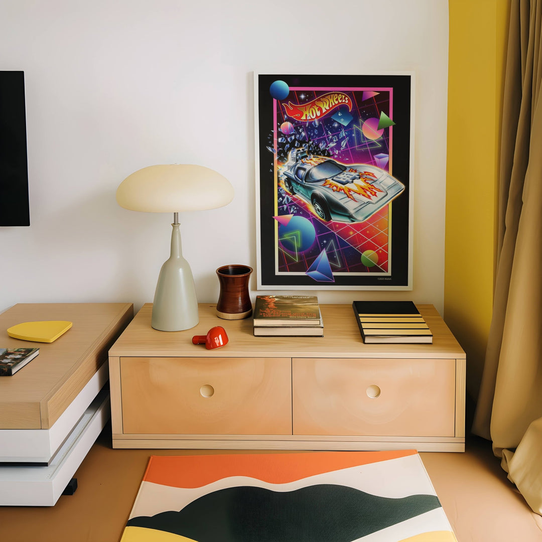 Hot Wheels Retro Wall Art Print wall - art - picture - poster