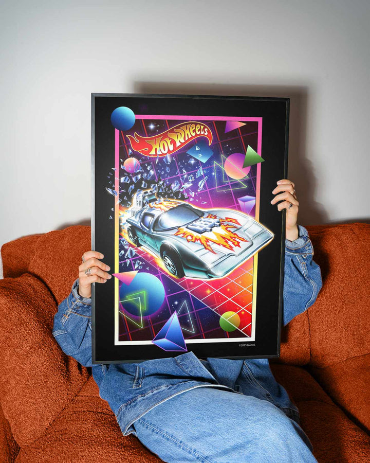 Hot Wheels Retro Wall Art Print wall - art - picture - poster