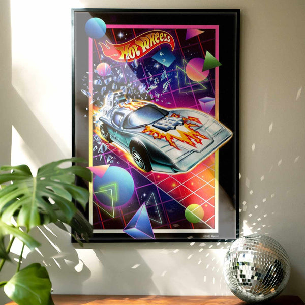 Hot Wheels Retro Wall Art Print