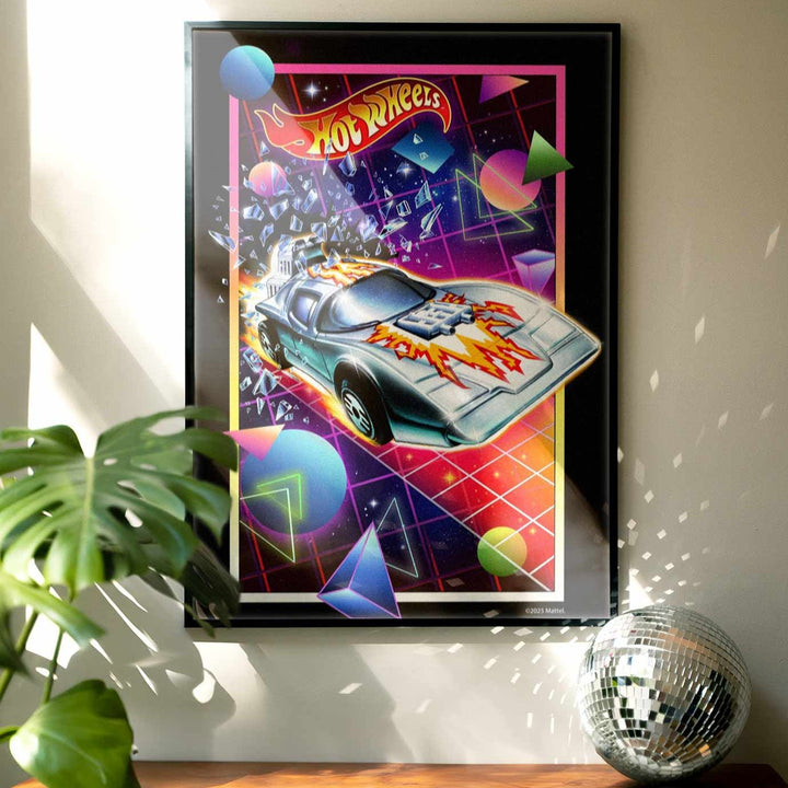 Hot Wheels Retro Wall Art Print wall - art - picture - poster