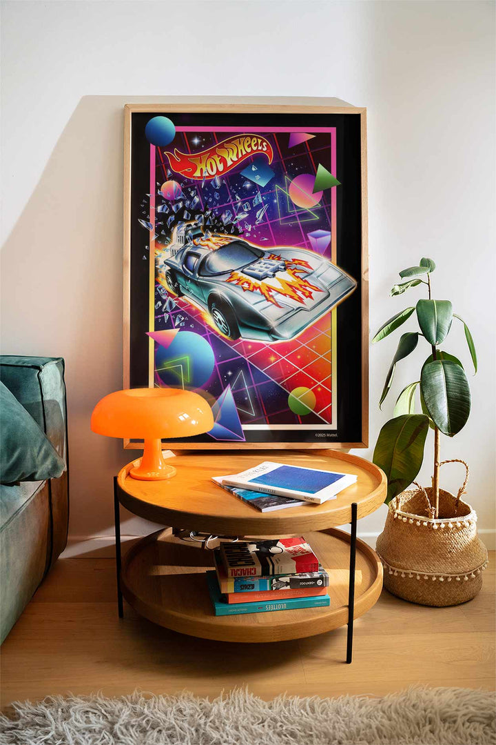 Hot Wheels Retro Wall Art Print wall - art - picture - poster