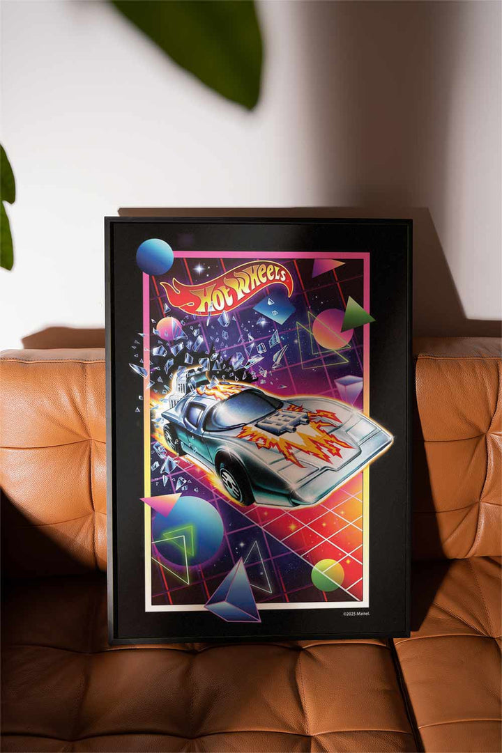 Hot Wheels Retro Wall Art Print wall - art - picture - poster