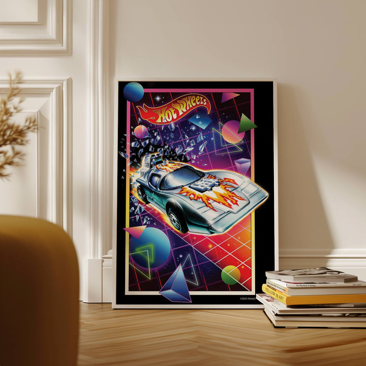 Hot Wheels Retro Wall Art Print wall - art - picture - poster