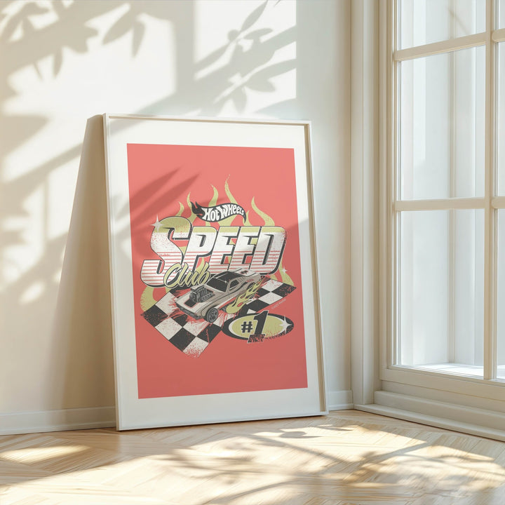 Hot Wheels Speed Club Print wall - art - picture - poster