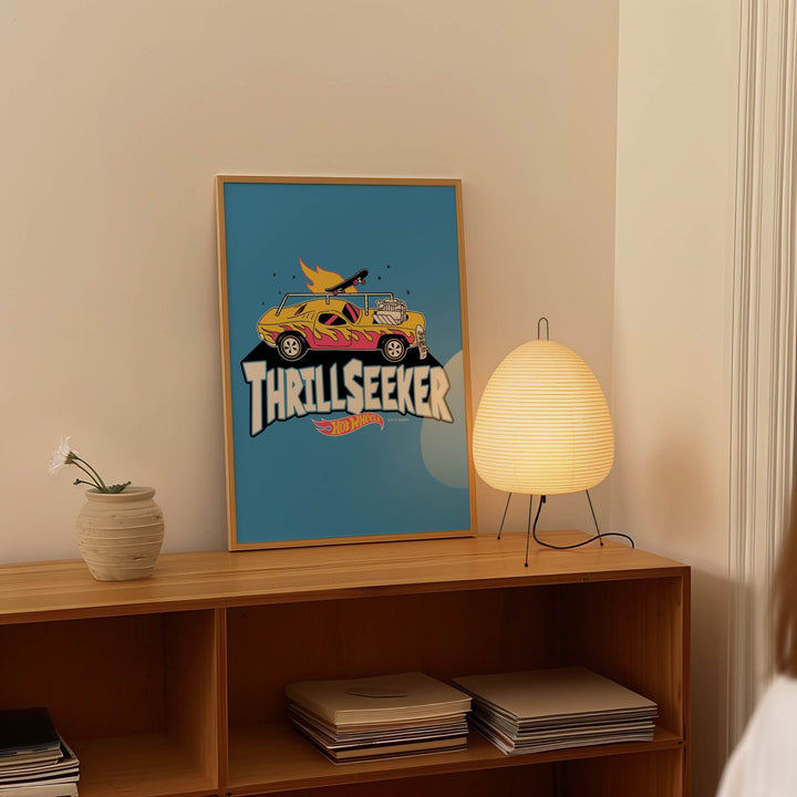 Hot Wheels ThrillSeeker Poster Wall Art wall - art - picture - poster