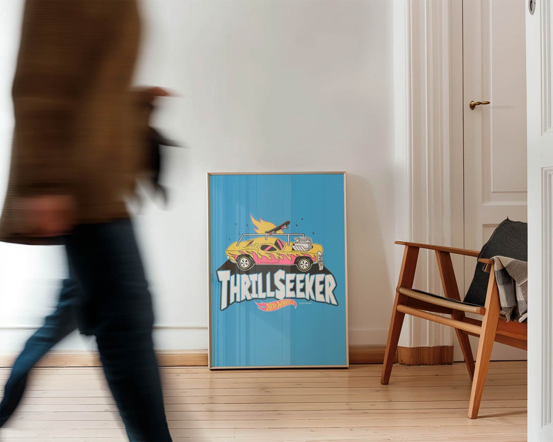 Hot Wheels ThrillSeeker Poster Wall Art wall - art - picture - poster