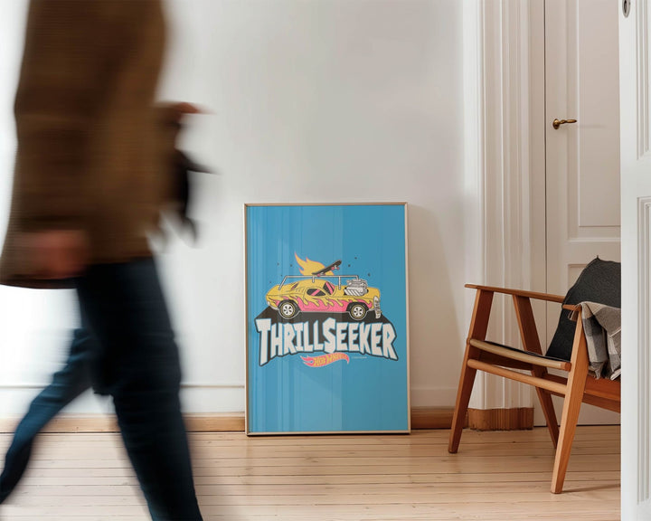 Hot Wheels ThrillSeeker Poster Wall Art wall - art - picture - poster