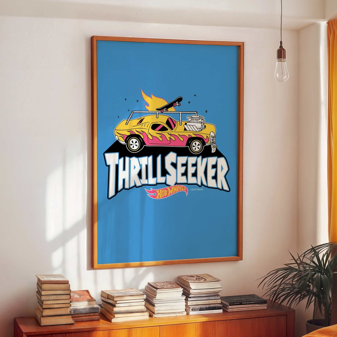 Hot Wheels ThrillSeeker Poster Wall Art wall - art - picture - poster
