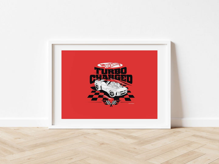 Hot Wheels Turbo Charged Landscape Print wall - art - picture - poster