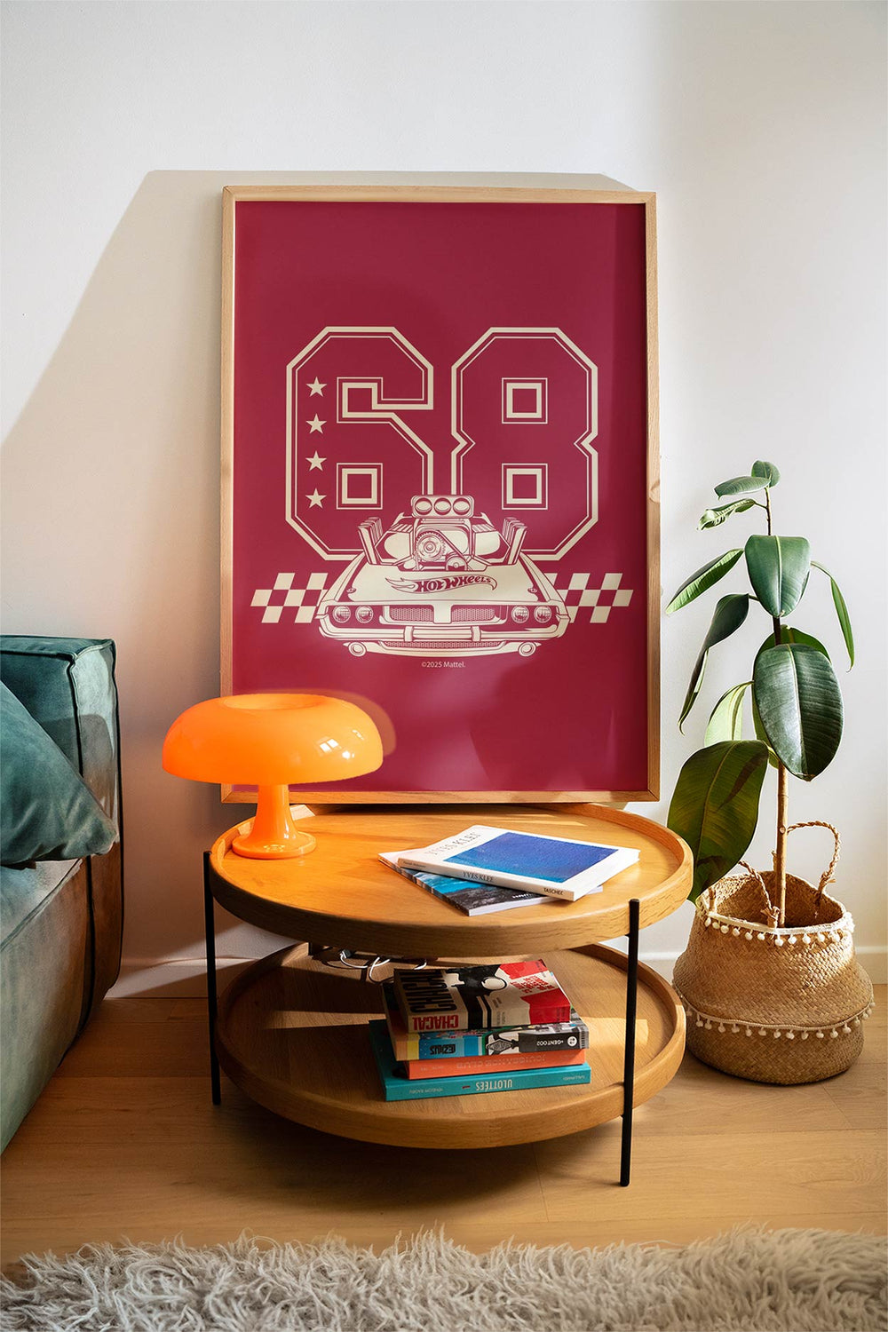 Hot Wheels Varsity Club Poster Vintage wall - art - picture - poster