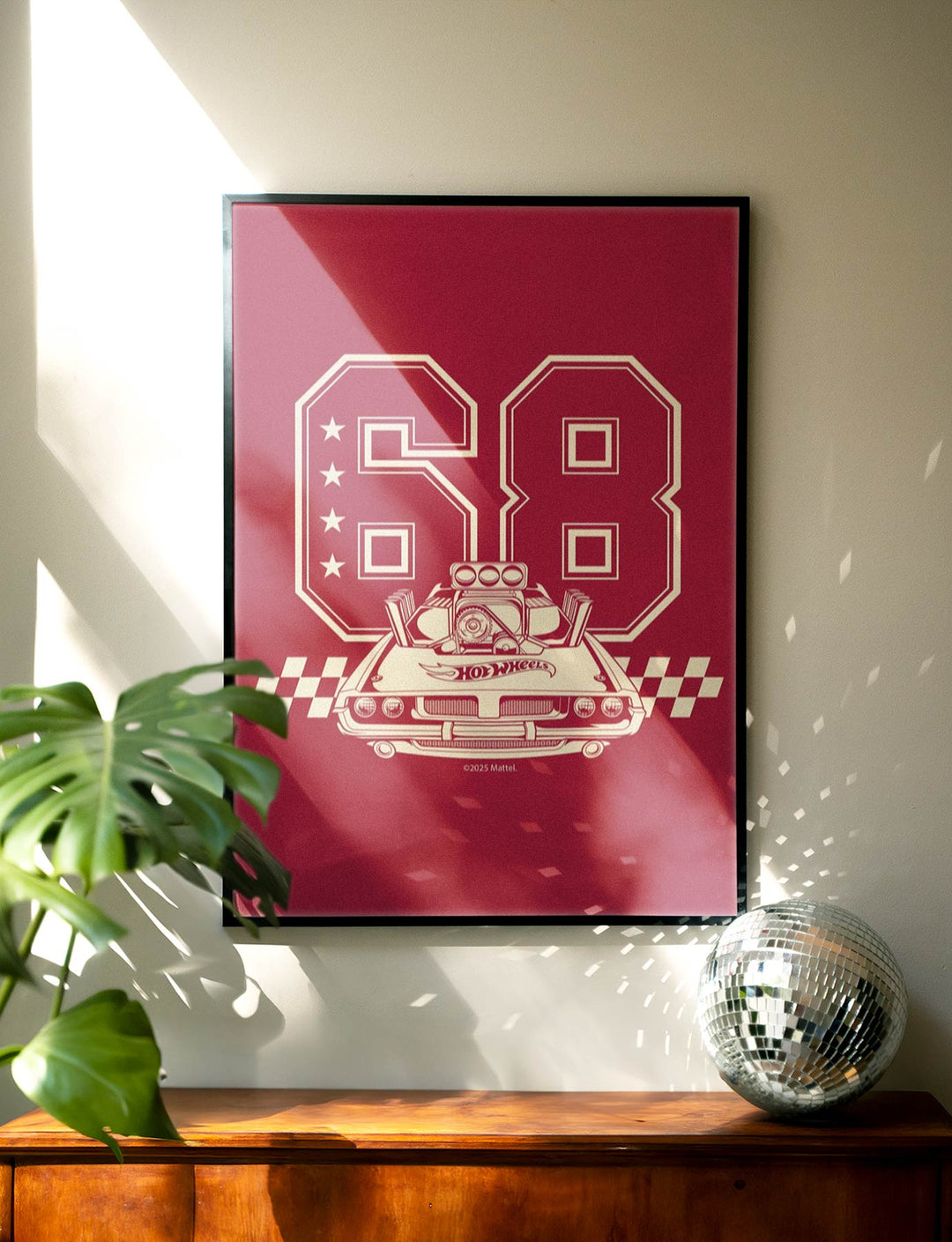 Hot Wheels Varsity Club Poster Vintage wall - art - picture - poster