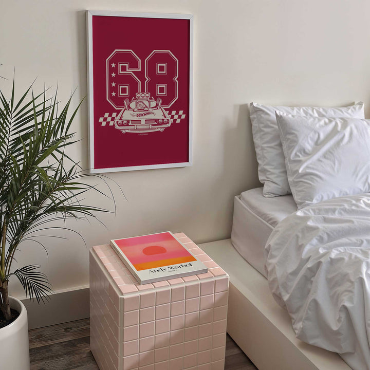 Hot Wheels Varsity Club Poster Vintage wall - art - picture - poster