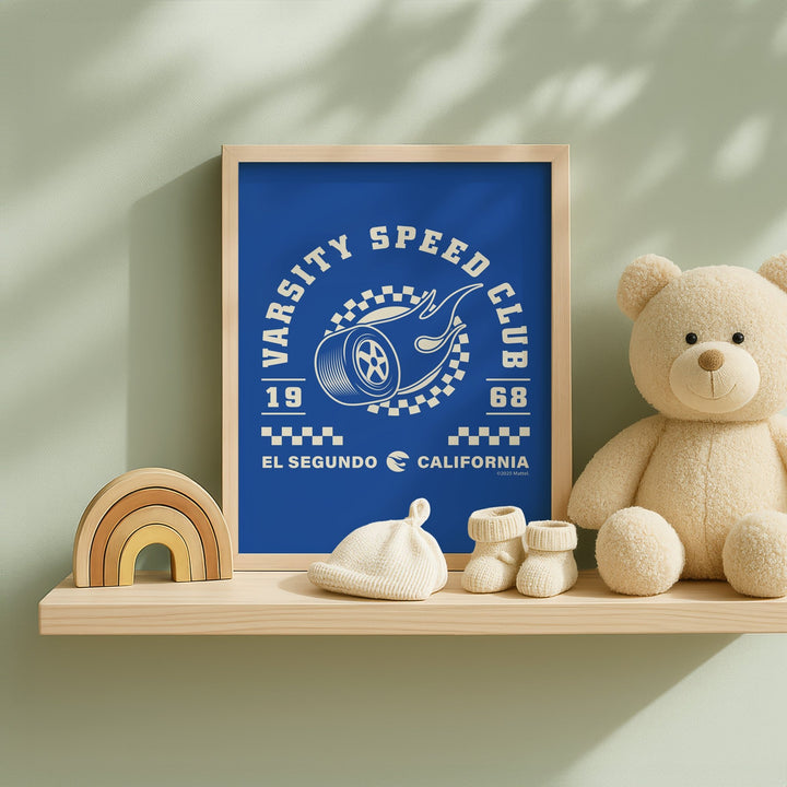 Hot Wheels Varsity Speed Club 1968 Print wall - art - picture - poster