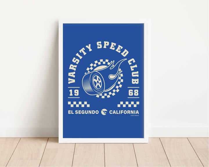 Hot Wheels Varsity Speed Club 1968 Print wall - art - picture - poster