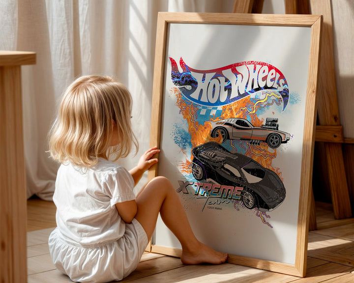 Hot Wheels Xtreme Teams wall - art - picture - poster