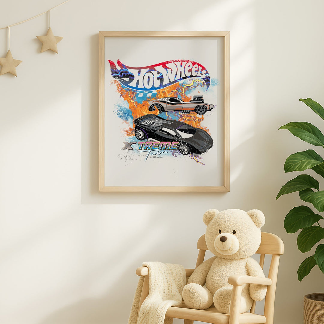 Hot Wheels Xtreme Teams wall - art - picture - poster
