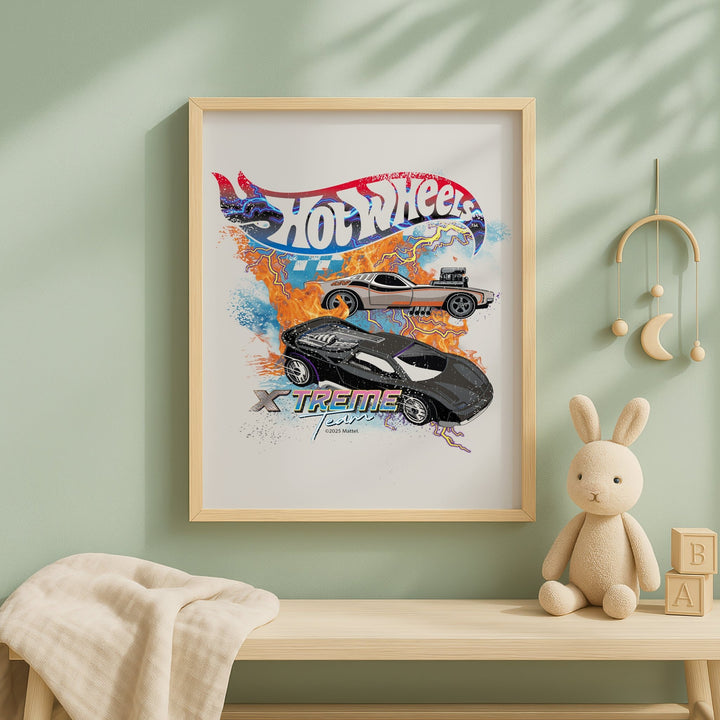 Hot Wheels Xtreme Teams wall - art - picture - poster