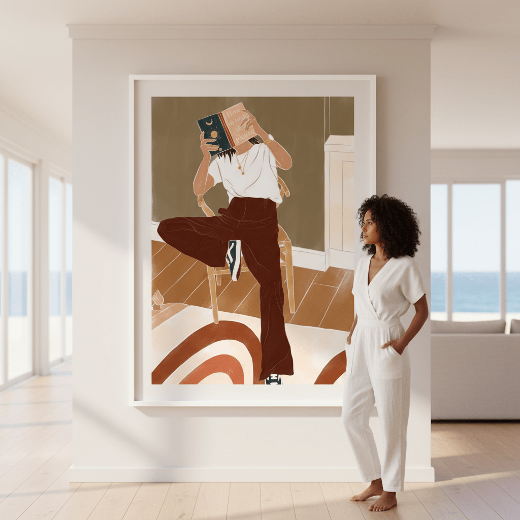 How to Save the Planet by Ivy Green Illustrations wall - art - picture - poster