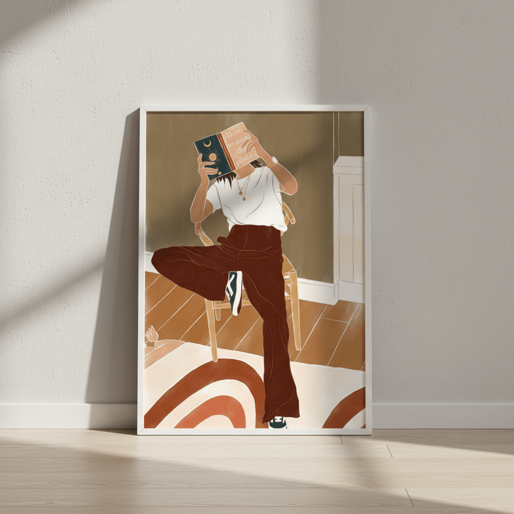 How to Save the Planet by Ivy Green Illustrations wall - art - picture - poster