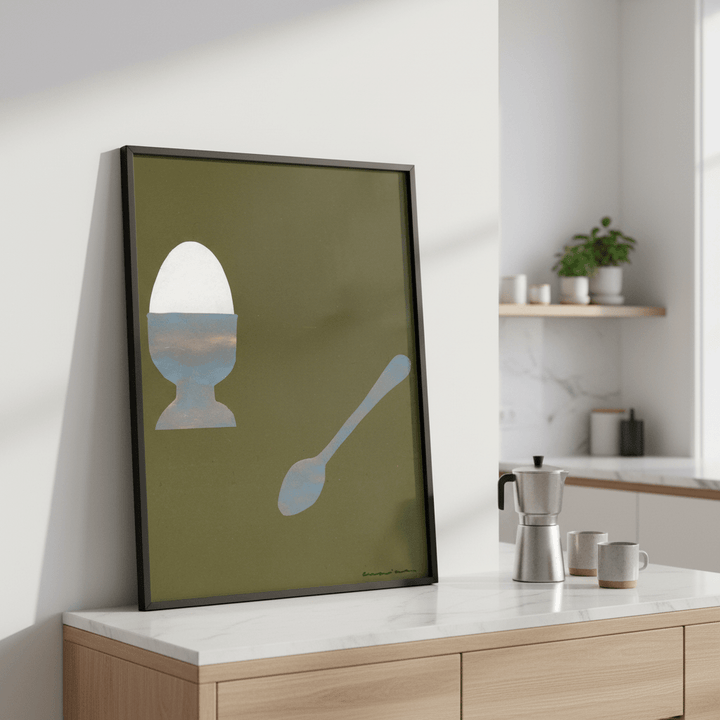 Huevo by Marina Garcia Fernandez wall - art - picture - poster