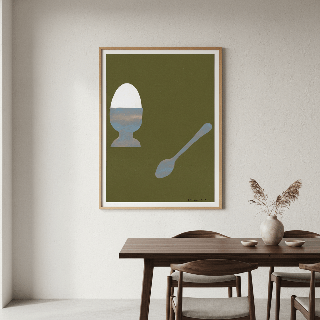 Huevo by Marina Garcia Fernandez wall - art - picture - poster