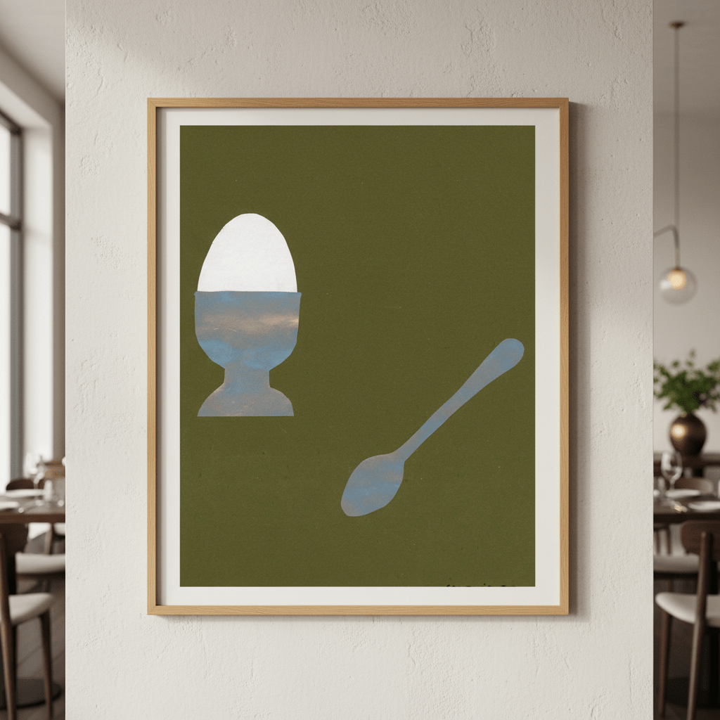 Huevo by Marina Garcia Fernandez wall - art - picture - poster
