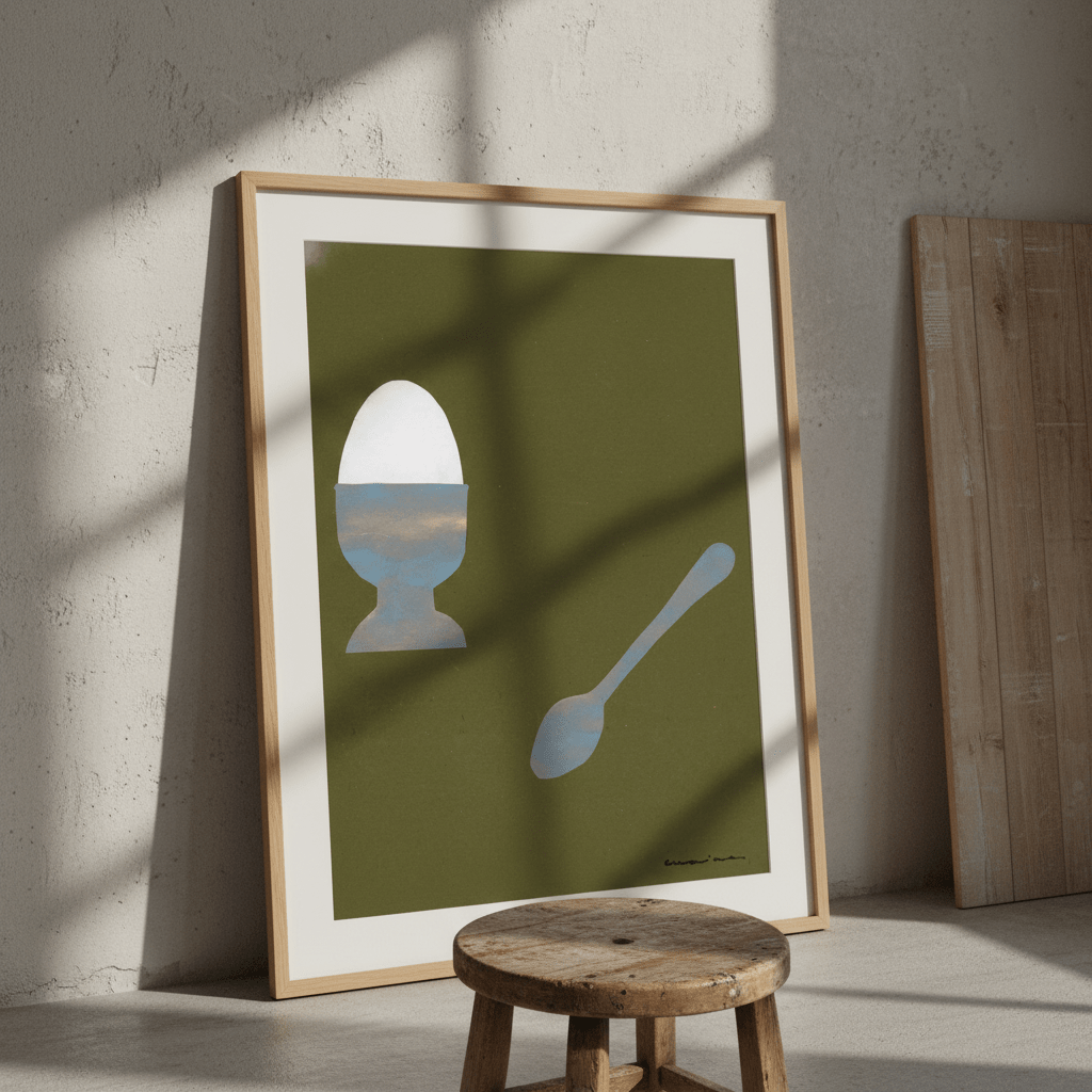 Huevo by Marina Garcia Fernandez wall - art - picture - poster