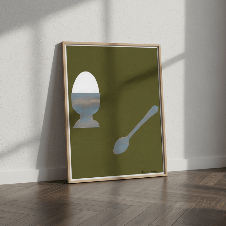 Huevo by Marina Garcia Fernandez wall - art - picture - poster