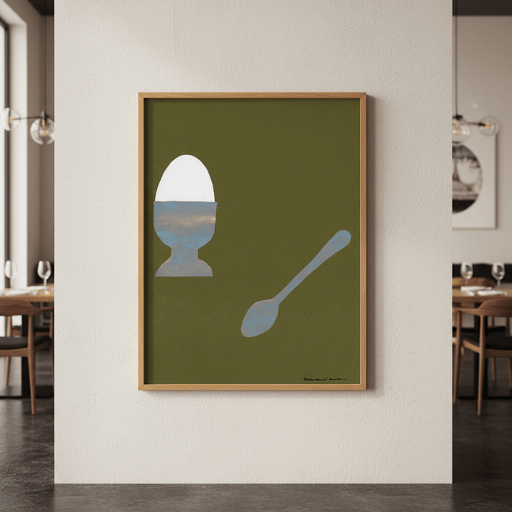 Huevo by Marina Garcia Fernandez wall - art - picture - poster
