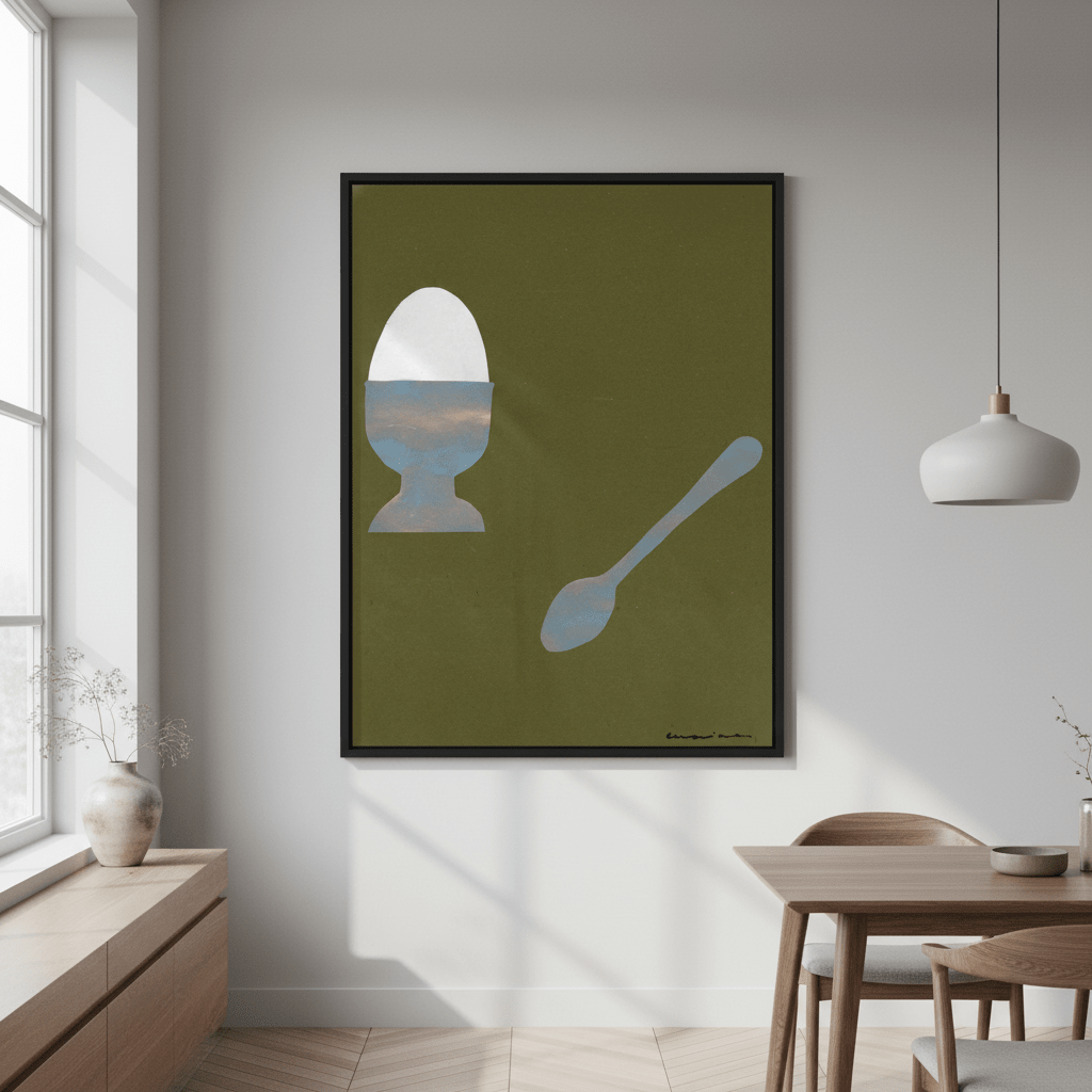 Huevo by Marina Garcia Fernandez wall - art - picture - poster