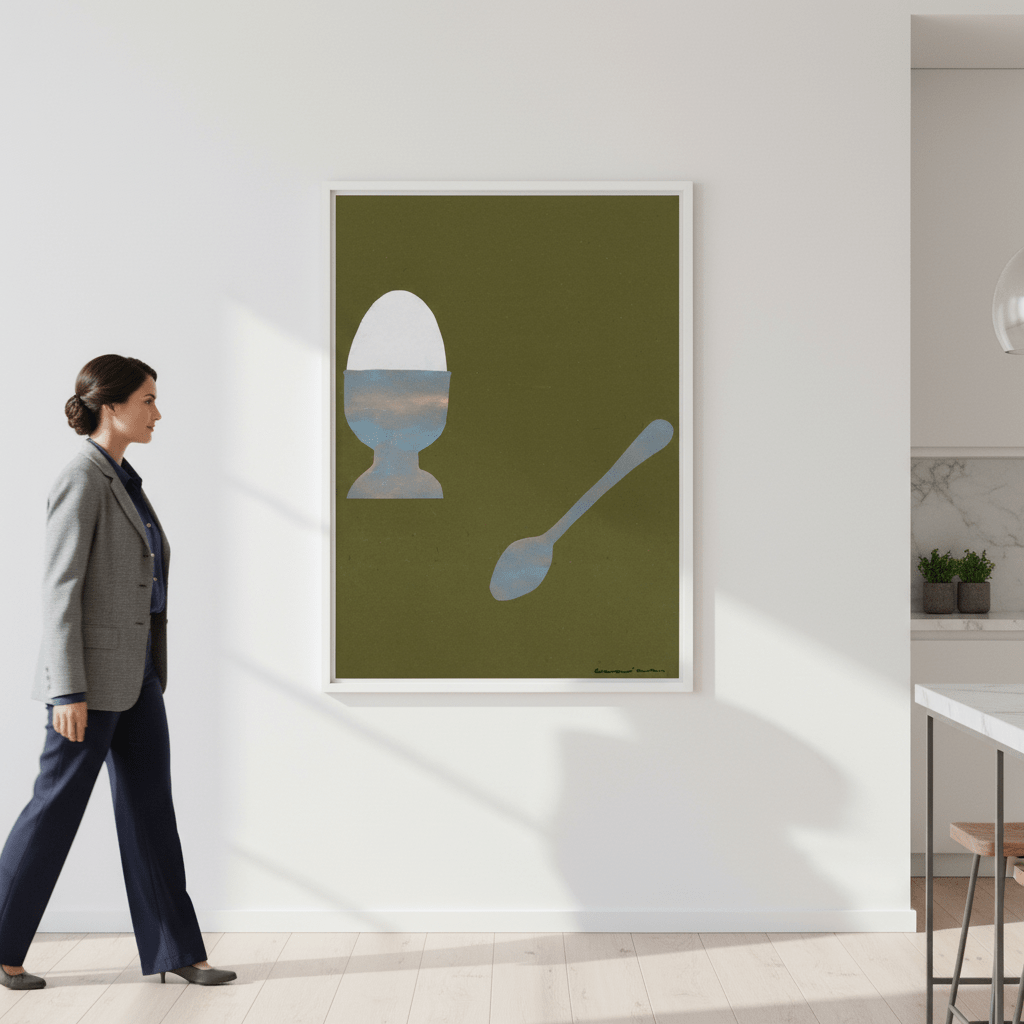 Huevo by Marina Garcia Fernandez wall - art - picture - poster