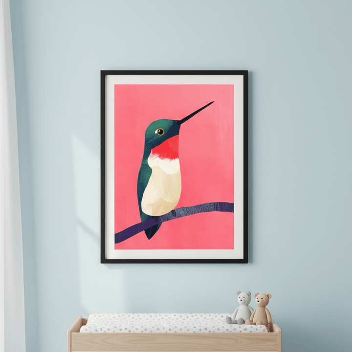 Hummingbird by Henry Rivers wall - art - picture - poster