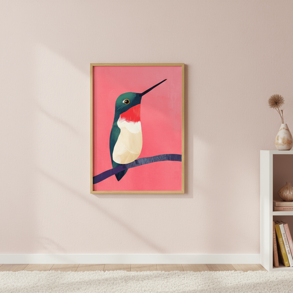 Hummingbird by Henry Rivers wall - art - picture - poster