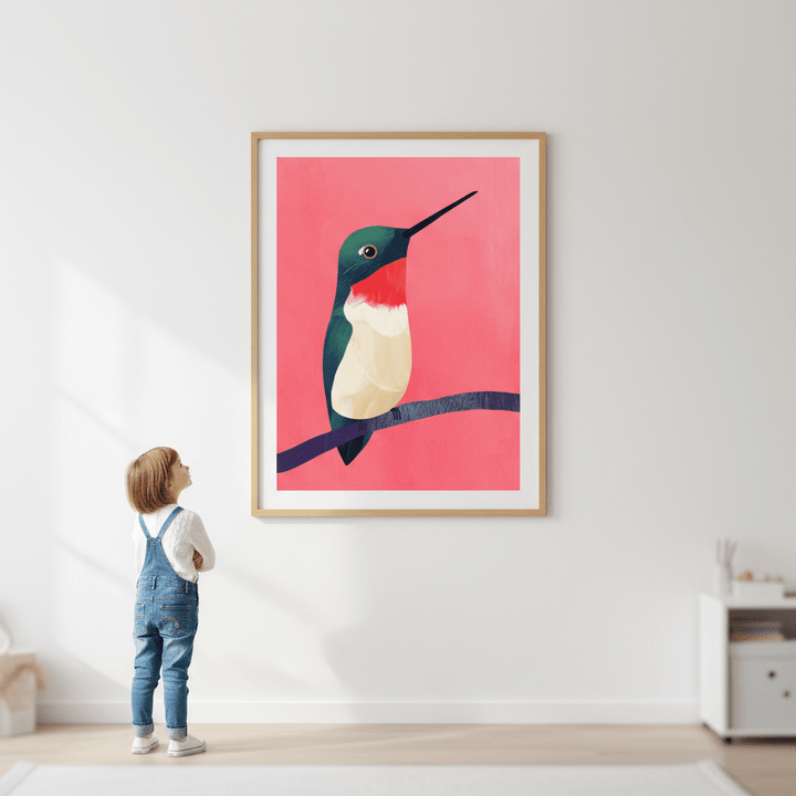 Hummingbird by Henry Rivers wall - art - picture - poster