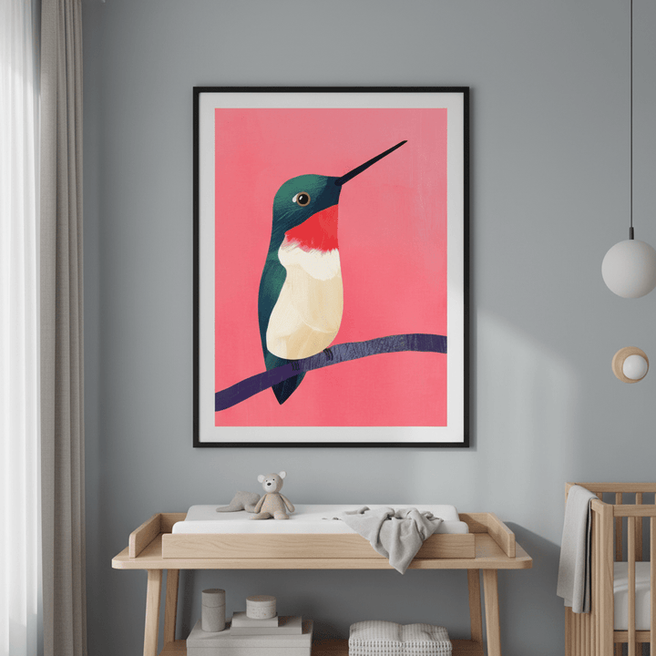 Hummingbird by Henry Rivers wall - art - picture - poster