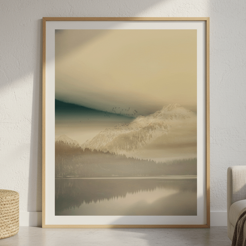 Hushed Horizons by Hope Bainbridge wall - art - picture - poster