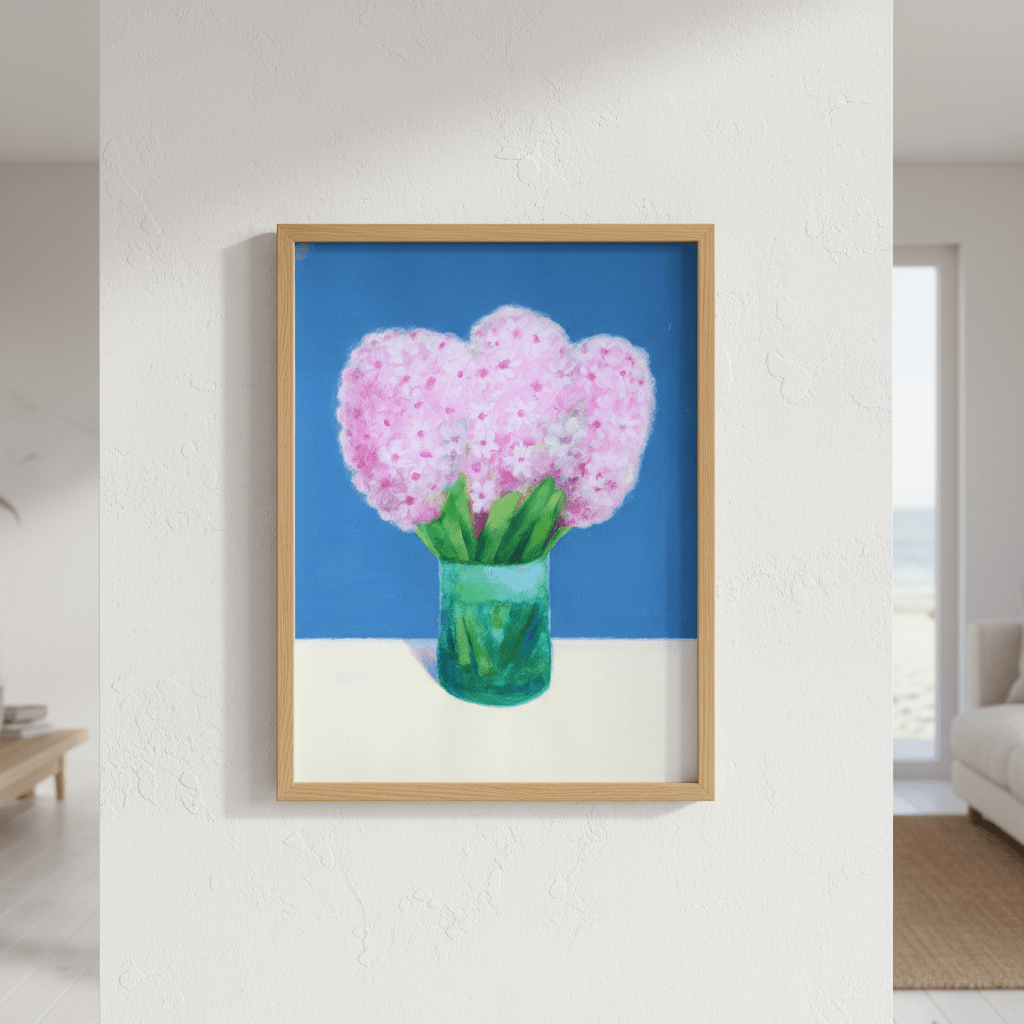 Hyacinths by Ieva Baklane wall - art - picture - poster